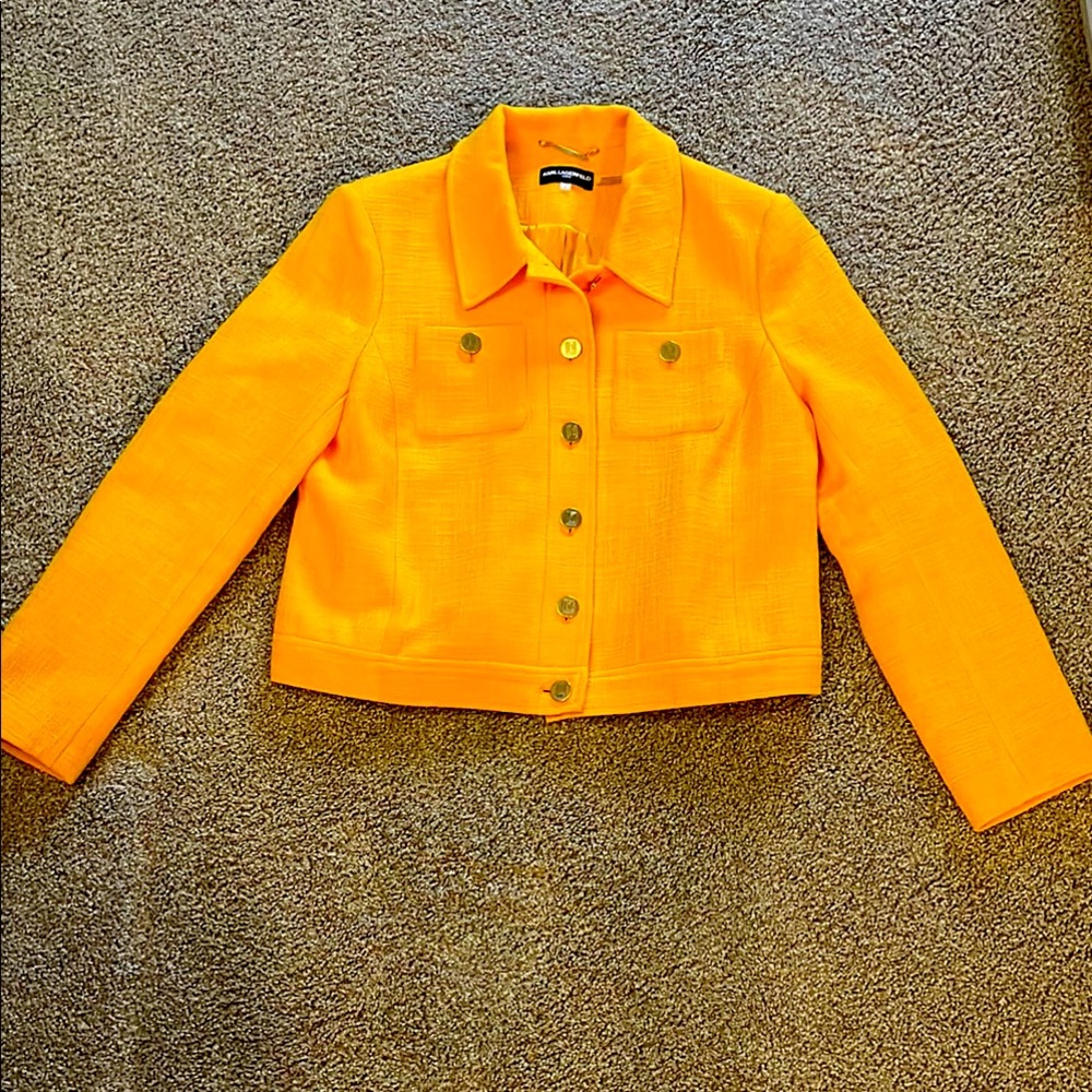 Vibrant Orange Women's Jacket